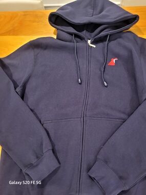 Carnival Cruise Line Navy Zip-Up Hoodie with Red Logo